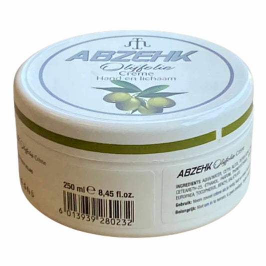 Abzehk Hand and Body Cream Olive Oil 250 ml