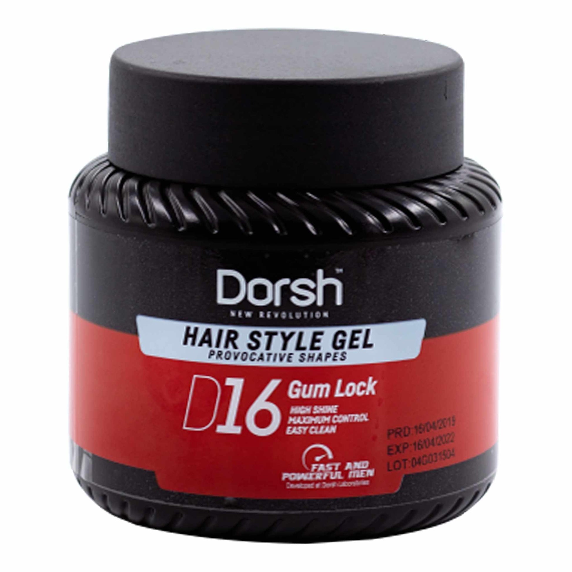 Dorsh Haargel D16 Gum Lock High Shine Maximum Control 700 ml