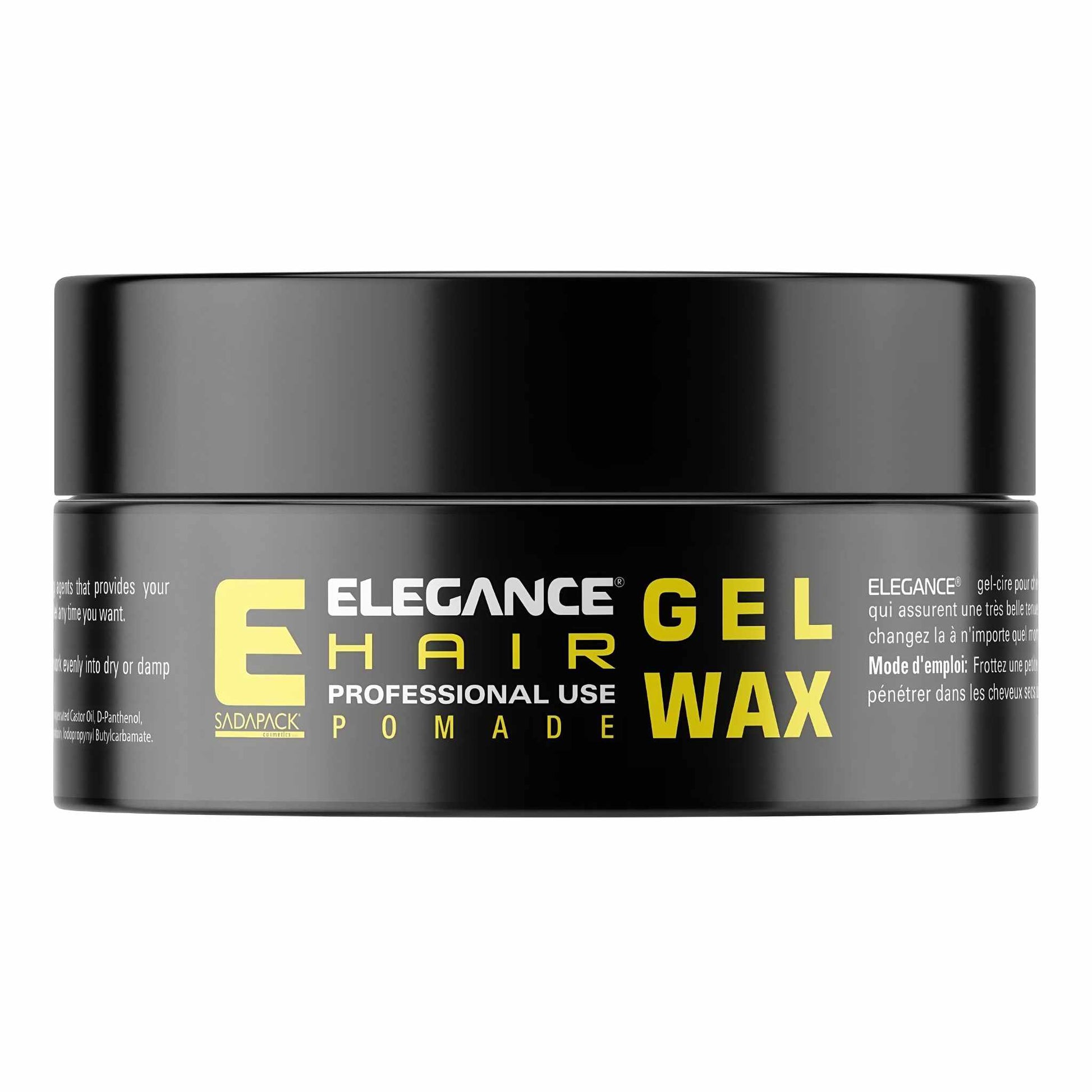 Elegance Pomade Hair Gel Wax Yellow 140 gr