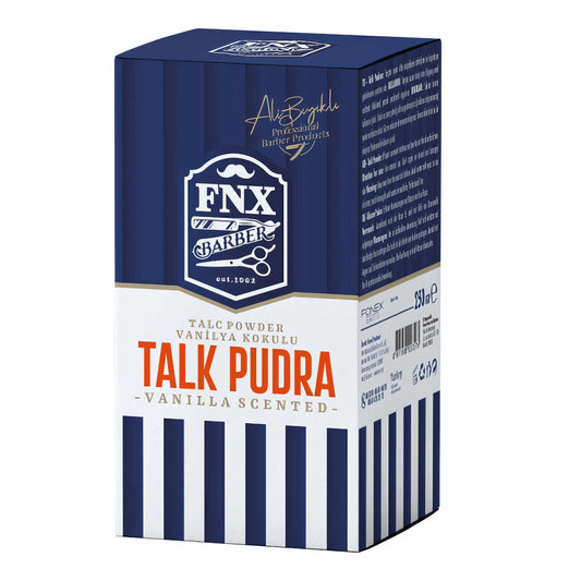 Fnx Barber Talc Powder Vanilla 250 gr