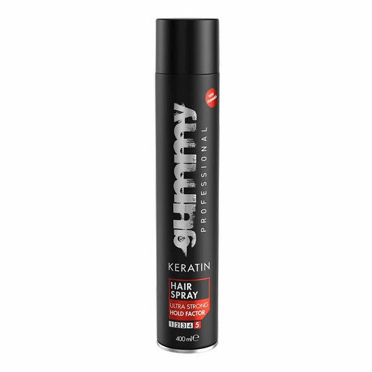 Gummy Hair Spray Ultra Strong Keratin 400 ml