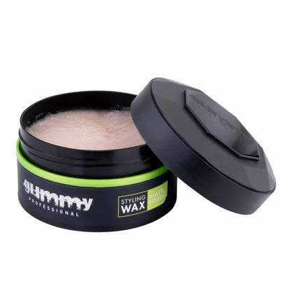 Gummy Hair Wax Matte Finish 150 ml Open Lid
