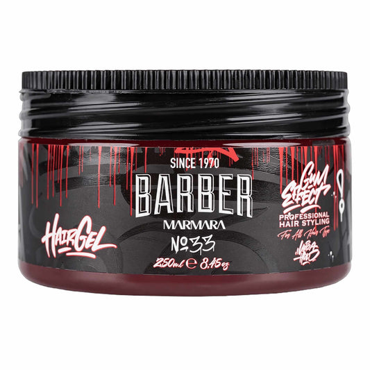 Marmara Barber Hair Gel No. 33 Gum Effect Ultra Hold 250 ml