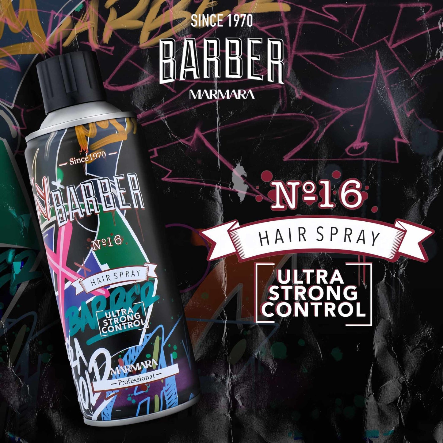 Marmara Barber Haarspray No. 16 Ultra Strong Control 400 ml