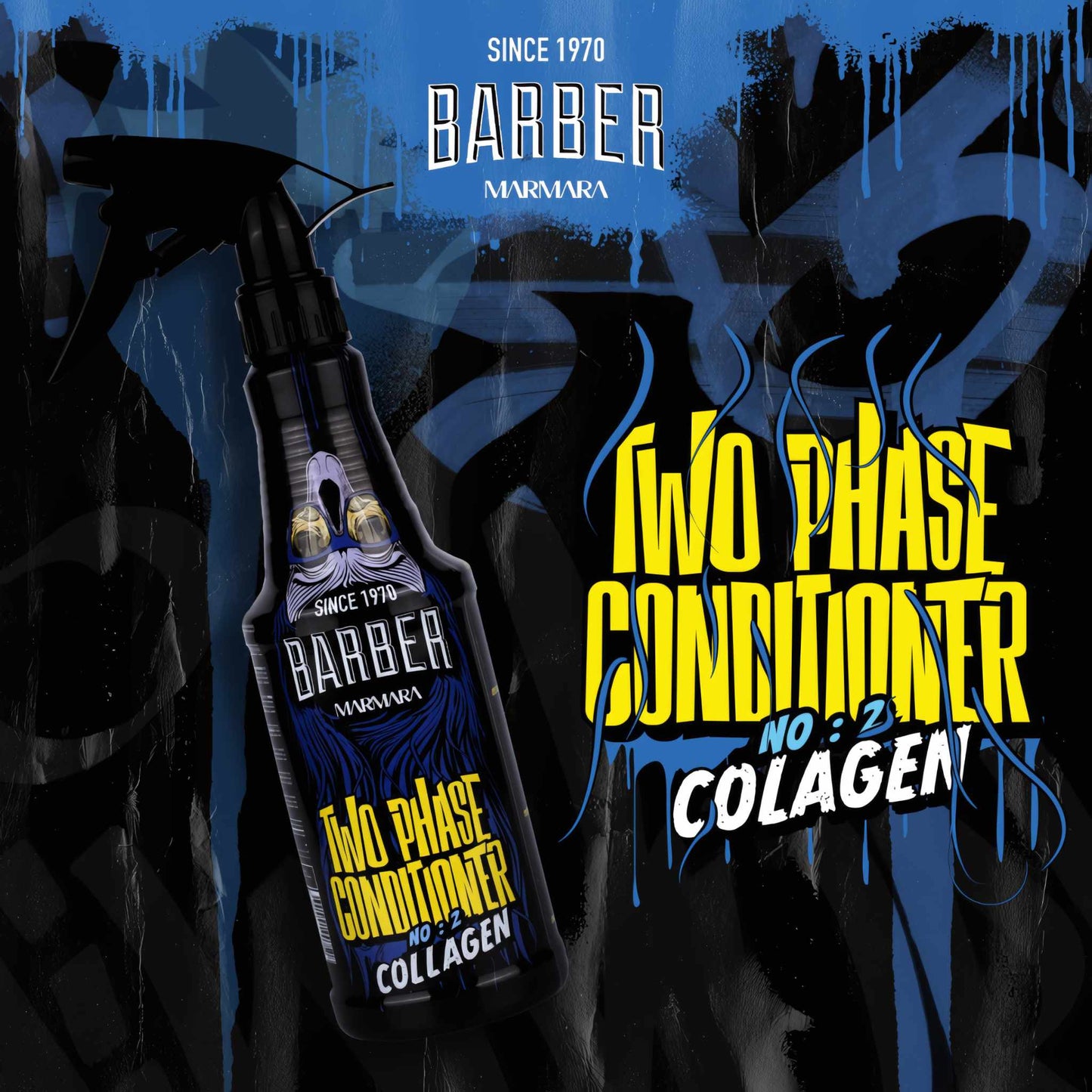 Marmara Barber Twee Fasen Conditioner No. 2 Collagen Leave in 500 ml