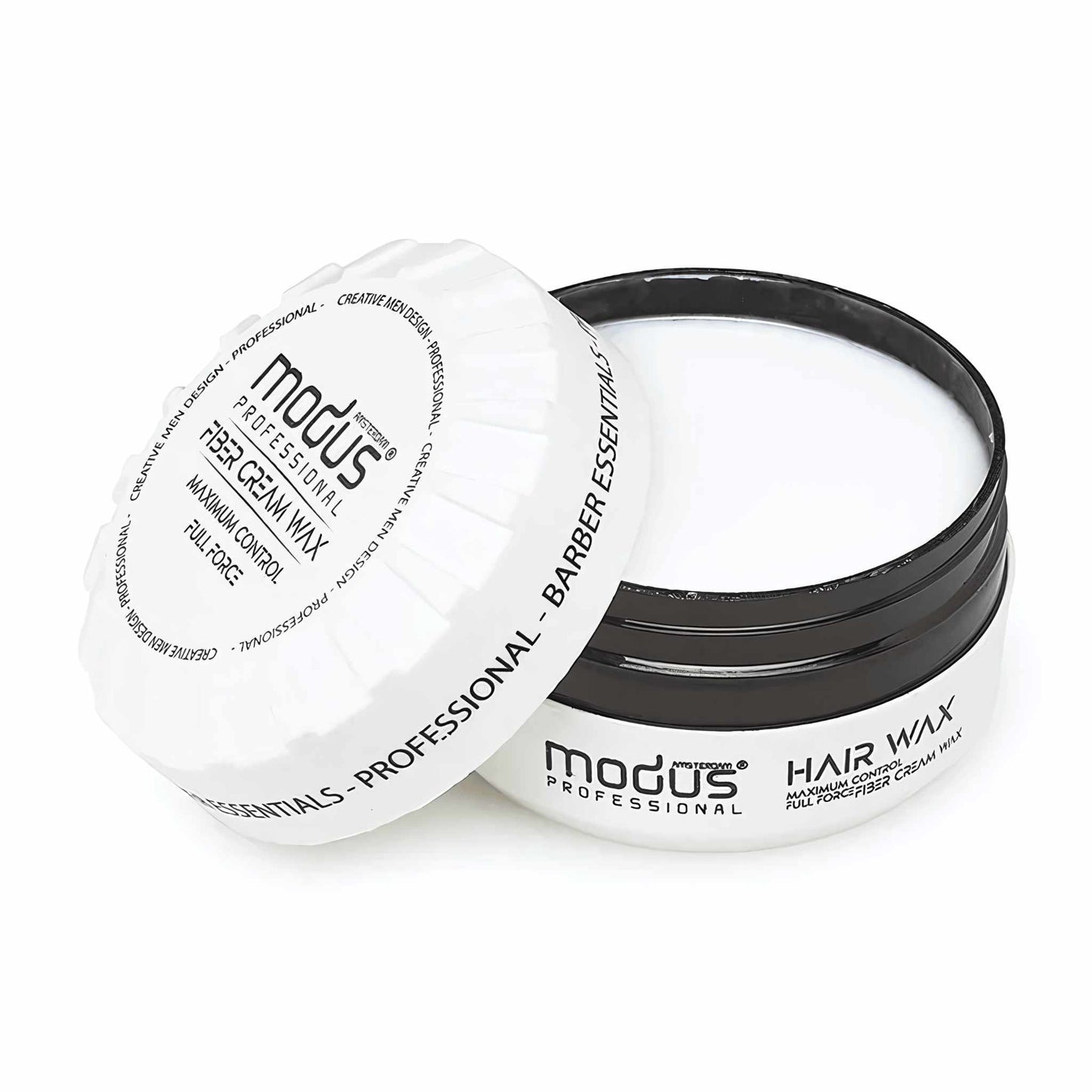 Modus Hair Wax Maximum Control Full Force Fiber Cream Open Lid 150 ml
