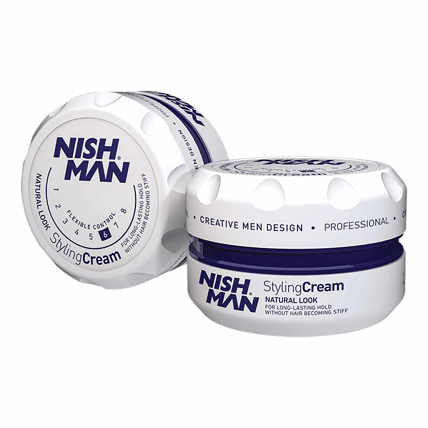 Nishman 06 Styling Cream Natural Look White Jar 150 ml