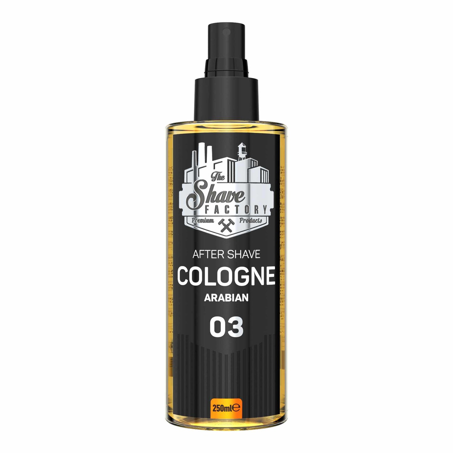 The Shave Factory After Shave Cologne 03 Arabian 250 ml Spray