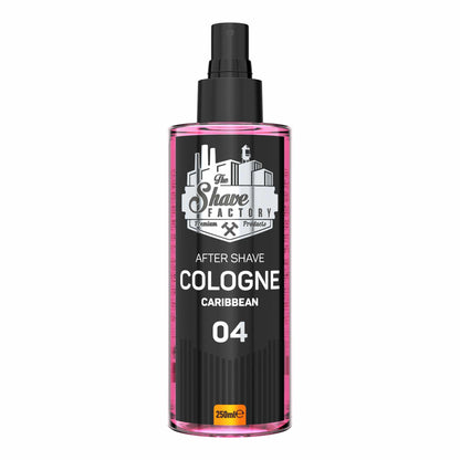 The Shave Factory After Shave Cologne 04 Caribbean 250 ml Spray