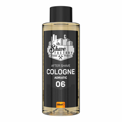 The Shave Factory After Shave Cologne 06 Adriatic 500 ml Dropper Cap