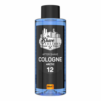 The Shave Factory After Shave Cologne 12 Arctic 500 ml Dropper Cap