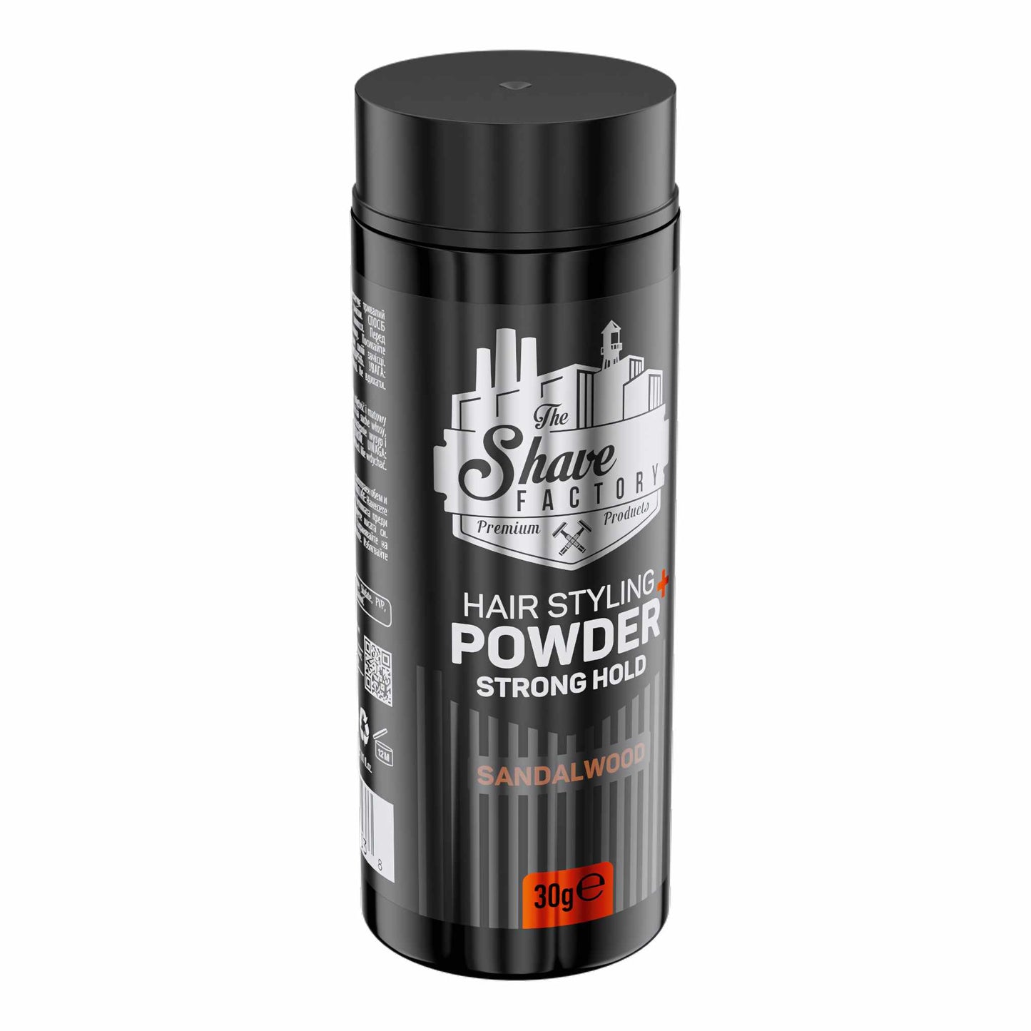 The Shave Factory Styling Powder Strong Hold Sandalwood 30 grams