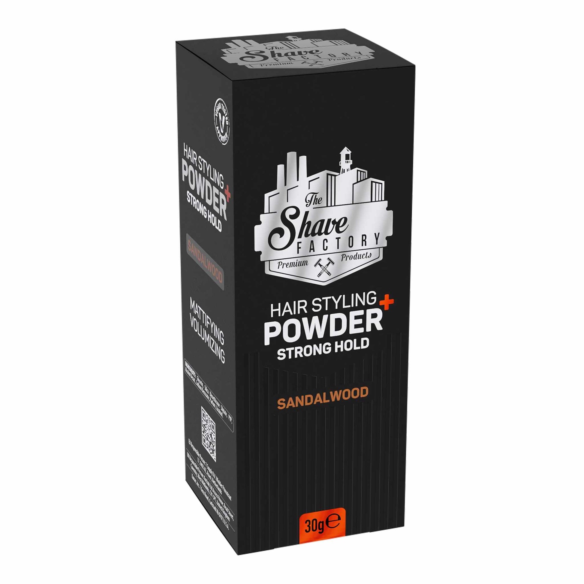 The Shave Factory Styling Poeder Strong Hold Sandalwood 30 gr Box