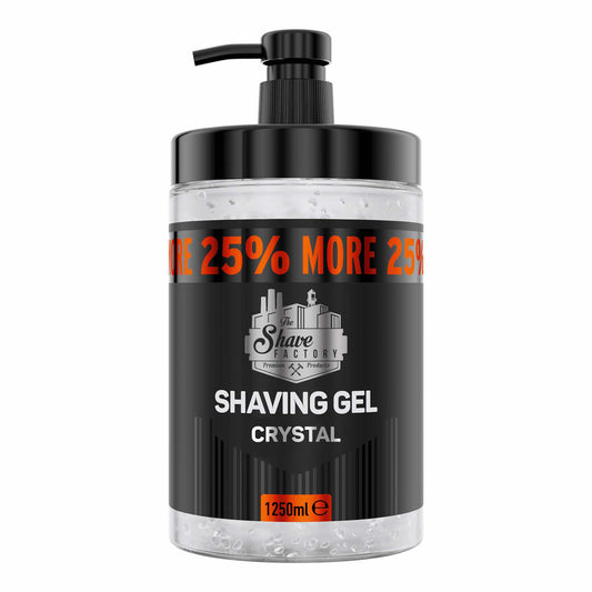 The Shave Factory Shaving Gel Crystal 1250 ml