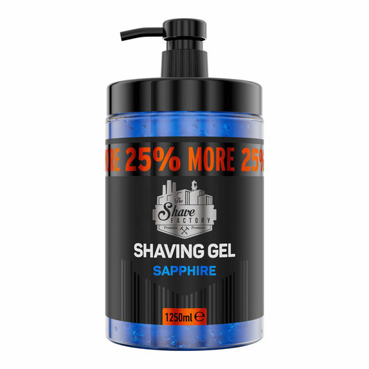 The Shave Factory Shaving Gel Sapphire 1250 ml