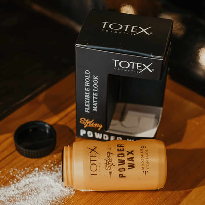 Totex Hair Styling Powder Wax Flexible Hold Matte Look 20 gr
