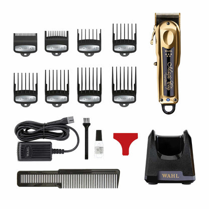 Wahl Magic Clip Cordless Gold with accesoires