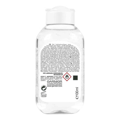 Garnier PureActive Desinfecting Hand Gel Ingredients Label 100 ml