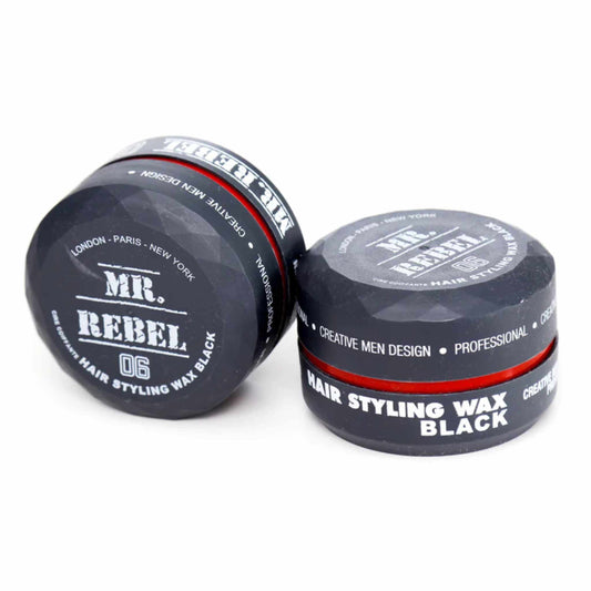 Mr. Rebel 06 Hair Styling Wax Black - 150 ml
