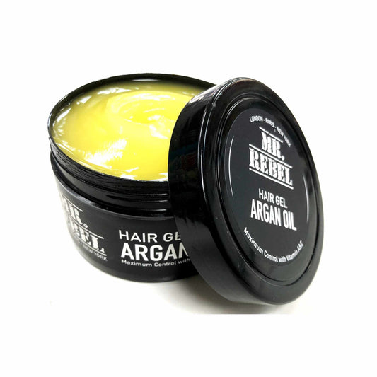 Mr. Rebel Hair Gel Argan Oil Maximum Control - 450 ml
