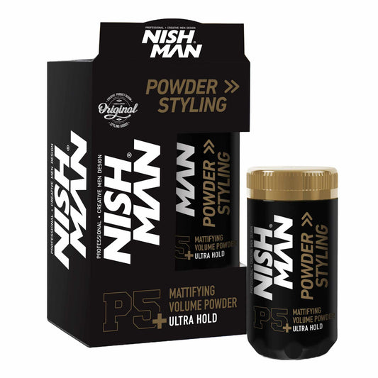 Nishman Styling Powder P5+ Ultra Hold Mattifying Volume 20 gr