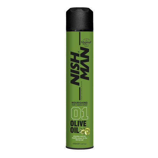 Nishman Hair Spray 01 Olive Sheen - 400 ml