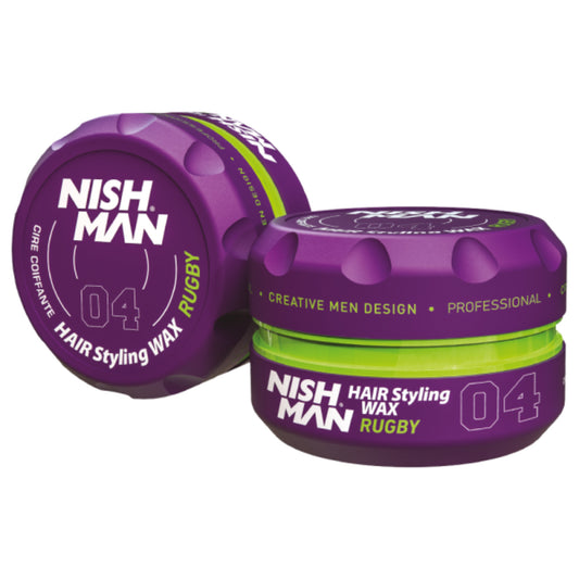 Nishman Hair Styling Wax Rugby 04 Violet - 150 ml