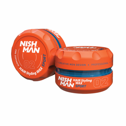 Nishman Hair Styling Wax Sport 02 Orange - 150 ml